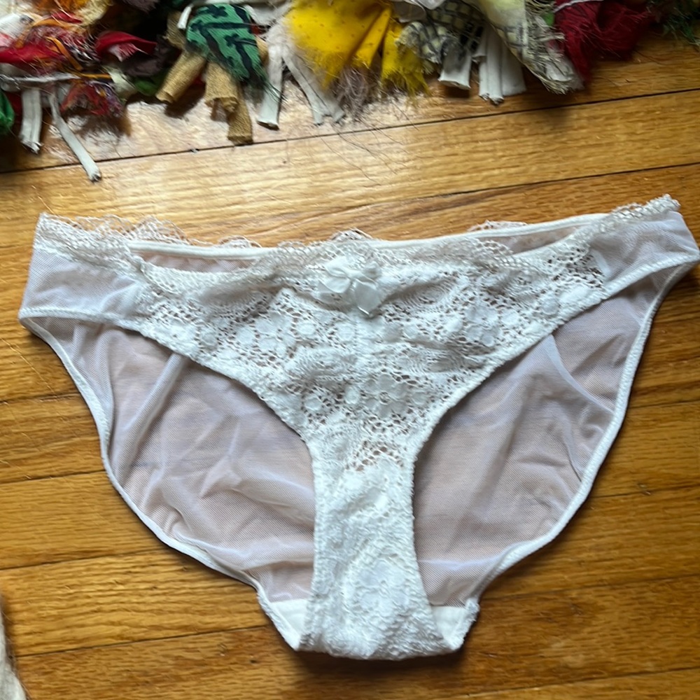 Lacey sheer panty